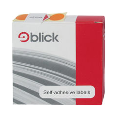 View more details about Blick Blue 19mm Round Labels (Pack of 1280)