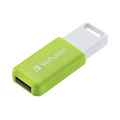 View more details about Verbatim Databar USB Drive USB 2.0 32GB Green