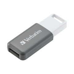 View more details about Verbatim Databar USB Drive USB 2.0 128GB Grey