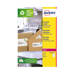 View more details about Avery Recycled Ring Binder Label 7/Sheet White (Pack of 105)