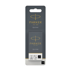 View more details about Parker Quink Black Permanent Ink Cartridge (Pack of 60)