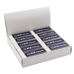 View more details about White Pencil Erasers (Pack of 20)