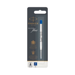 View more details about Parker Quink Blue Ballpoint Pen Refill (Pack of 12)