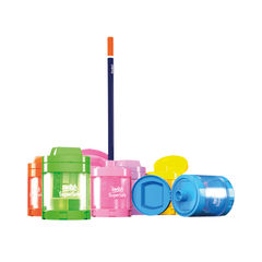 View more details about Swash Assorted Canister Pencil Sharpener (Pack of 12)
