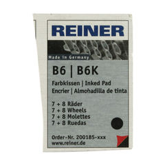 View more details about COLOP Reiner B6/8K Replacement Ink Pad Black (Pack of 2)