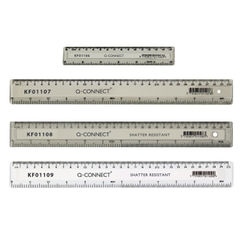 View more details about Q-Connect 15cm Clear Ruler