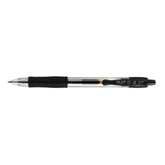 View more details about Pilot G-2 Black Gel Rollerball Pen (Pack of 12)