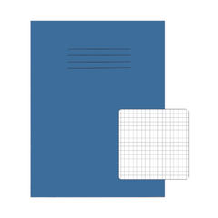 View more details about Rhino Exercise Book 5mm Square 9x7 Light Blue (Pack of 100)