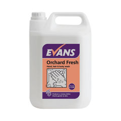 View more details about Evans 5L Orchard Fresh Hand, Hair and Body Wash