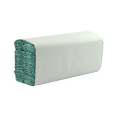 View more details about 1-Ply Green C-Fold Hand Towels (Pack of 2850)