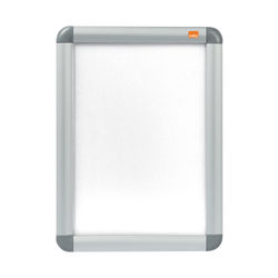 Nobo Clip-down Frame Moulded Aluminium Front Opening A4 | 1902214