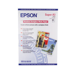 Epson A3 Premium Semi-Gloss Plus White Paper 20 Sheets 251gsm | C13S041328