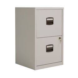 Bisley A4 Homefiler 2 Draw Goose Grey BY57825