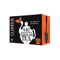 Clipper Fair Trade Tea Bags Pack 440 | A06816