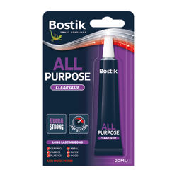 Bostik All Purpose Clear Glue 20ml (Pack of 6)