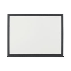 BiOffice Whiteboard 600x900 Black Frame MB0700169