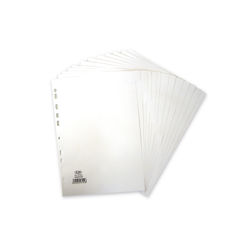 Elba White A4 12-Part Card Divider | 400007502
