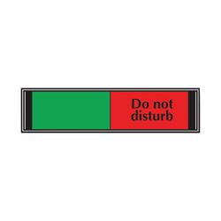 Sliding Sign Do Not Disturb 225x52mm V6DB/DD