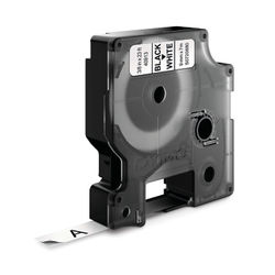 Dymo D1 Label Maker Tape 9mm x 7m Black on White | S0720680