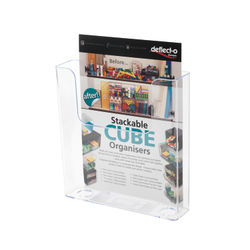 Deflecto A5 Flat Back Literature Holder DE76301