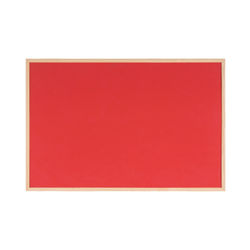 BiOffice Memo Cork Board Red 600 x 900mm FB0710010