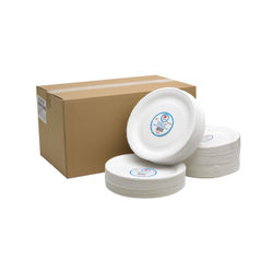 Paper Plates 9 Diameter White (Pack of 100)