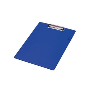 Q-Connect PVC Single Clipboard Foolscap Blue