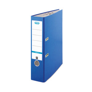 Elba PVC Blue A4 Lever Arch Files 70mm (Pack of 10)