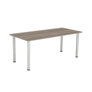 Jemini 1800x800mm Grey Oak Rectangular Meeting Table