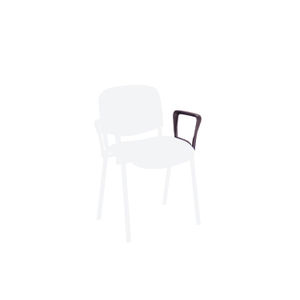 Jemini Black Stacking Chair Arms (Pack of 2)