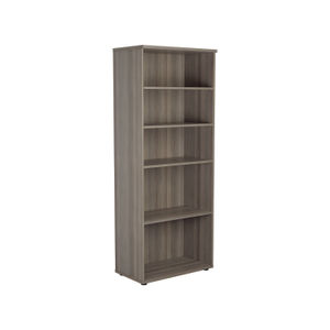 Jemini 2000 x 450mm Grey Oak Wooden Bookcase