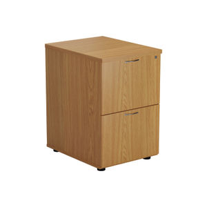 Jemini H710mm Nova Oak 2 Drawer Filing Cabinet