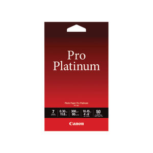 Canon Pro Platinum Photo Paper 4 x 6 Inch (Pack of 50)