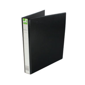 Q-Connect Presentation 25mm 4D Ring Binder A4 Black