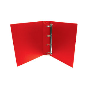 Red A4 25mm 4 D-Ring Presentation Binders (Pack of 10)