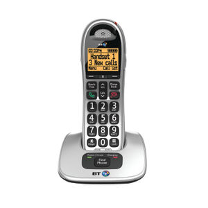 BT BT4000 Single Big Button DECT Cordless Phone Silver/Black