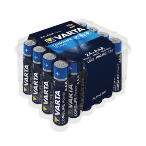 Varta Longlife Power AAA Battery (Pack of 24)