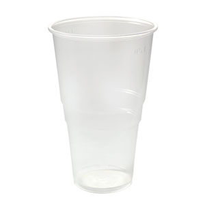 Clear Plastic Pint Glasses (Pack of 50)