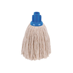 2Work Twine Rough Socket Mop 12oz Blue (Pack of 10)