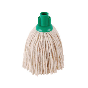 2Work Green 12oz Smooth Socket Mop (Pack of 10)