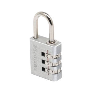 Master Lock 30mm Combination Aluminium Padlock