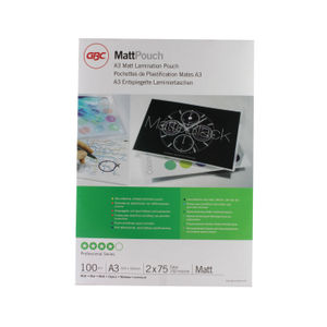 GBC A3 Laminating Pouch 150 Micron Matte (Pack of 100)