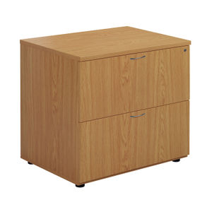 Jemini H730mm Nova Oak 2 Drawer Side Filer