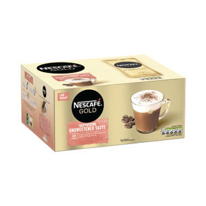 Nescafe Gold Unsweetened Cappuccino Sachets (Pack of 50)