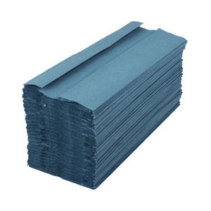 2Work Blue 1-Ply C-Fold Hand Towels (Pack of 2880)