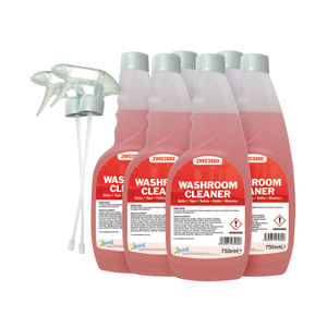 2Work 750ml Washroom Cleaner (Pack of 6)