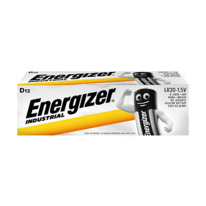 Energizer Industrial D Batteries (Pack of 12)