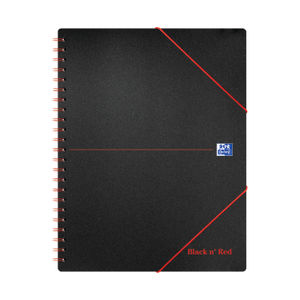 Black n’ Red A4+ Meeting Book (Pack of 5)