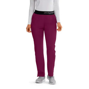 Skechers BreezeTrouser SK202: Sustainable Comfort Workwear with Eco-Friendly Performance Wine L