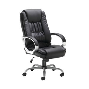 Darcy Black Executive Elite Leather Look Office Chair